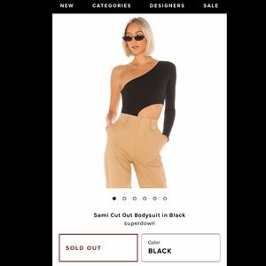 Superdown Sami cut out bodysuit